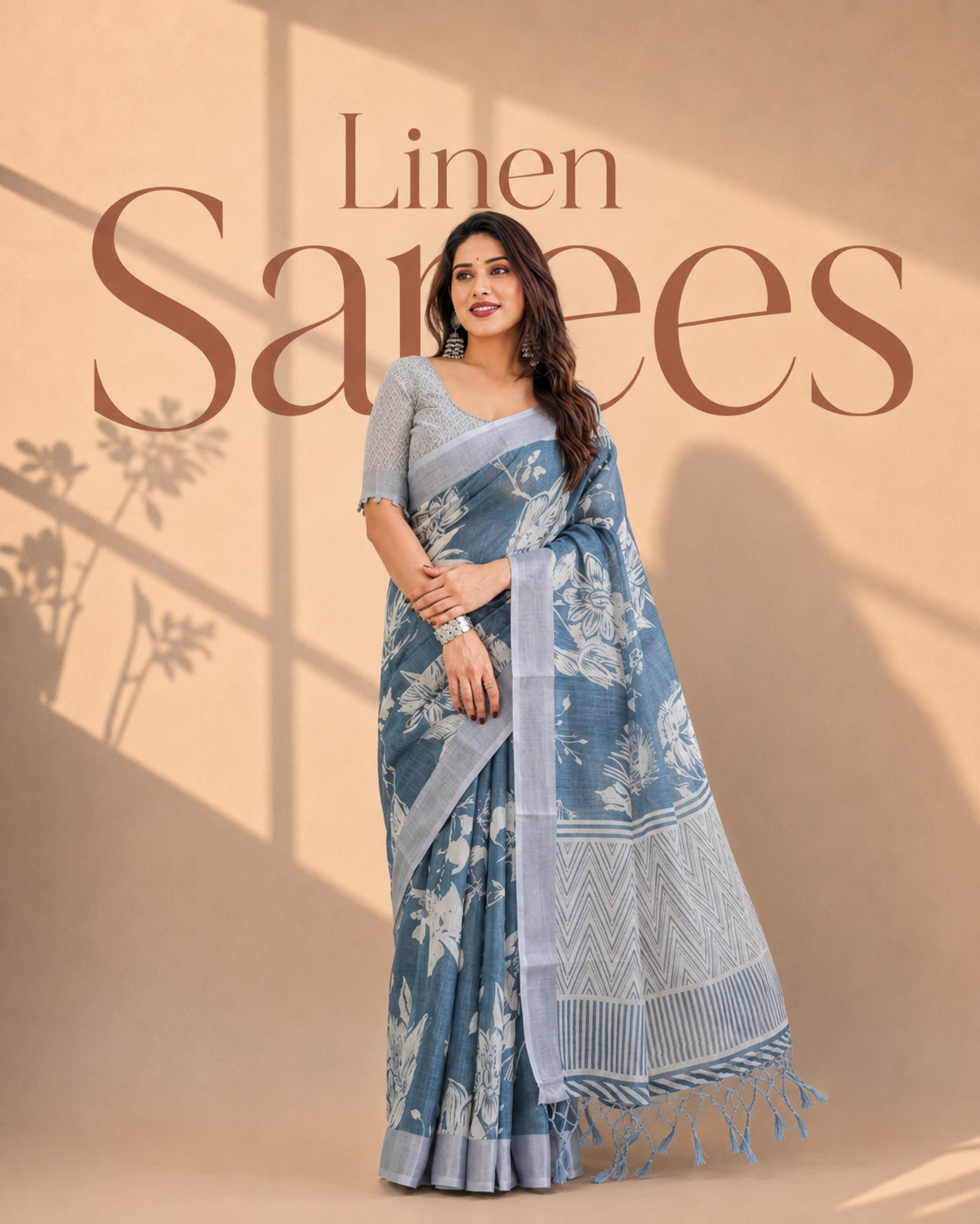 Linen Sarees